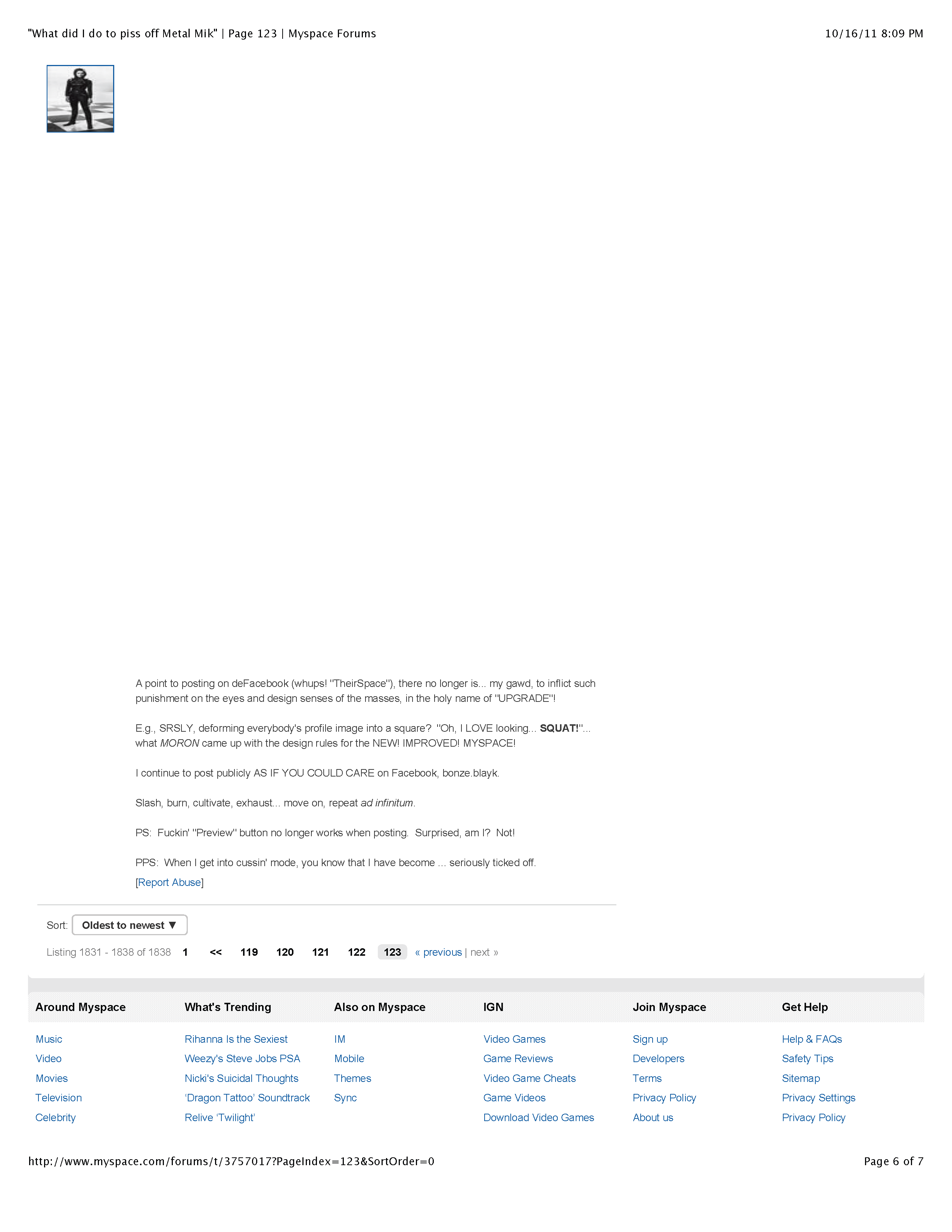 ./MySpace - 'What did I do to piss off Metal Mike' | Page 123 | Myspace Forums re Metal Mike Saunders_Page_6.png